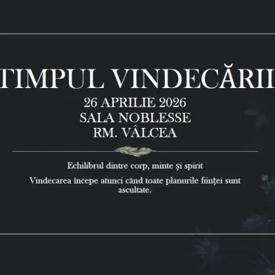 Timpul Vindecarii – Echilibrul  dintre corp, minte și spirit